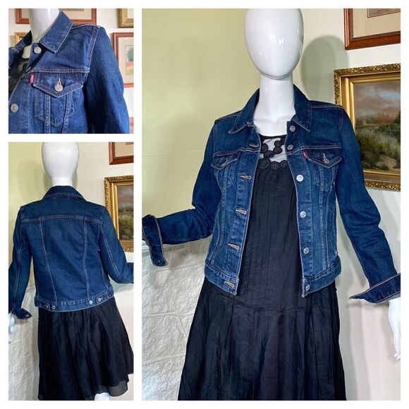 Levi’s Denim Classic Jean Jacket - Picture 1 of 14